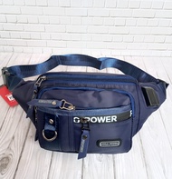 TAS SLEMPANG POLO POWER/WISDOM/POLO LAND-WAISTBAG PRIA IMPORT-DQUEEN STORE