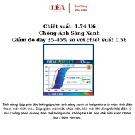 [LÉA GLASSES] bag CHEMI brand U6 1.74 near-sighted lenses protect against blue light, limit water ad