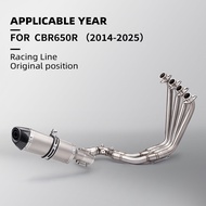 Slip On For CBR650R CB650F CB650R CBR650F Motorcycle Exhaust System Modified Front Link Pipe Exhaust