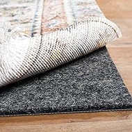 BAGAIL Felt and Natural Rubber Backing Rug Pads 1/8” Thick, 6 x 9 Ft Non Slip Rug Gripper Keep Rugs