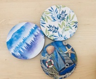 【熊肯作木工坊】//蝶古巴特桌墊/材料包