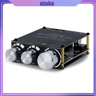 UTAKEE Bluetooth-compatible 5 0 Amplifier Board 2 1 Channel Class D Home  Stereo E