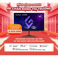 ViewSonic VX2479-HD-PRO 24 Monitor" IPS 180Hz/240Hz for gaming