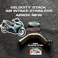 Velocity stack air intake stainless aerox new replacement rubber hose box air filter