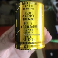 New ELNA Audio power capacitor 10000UF 63V 10000uf capacitor diameter 35mm