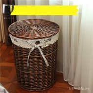 Penutup Kasut Rotan Buluh Bakul Rotan Bakul Rumah Bakul Buluh Gaya Amerika Fesyen Ruang Tamu Rotan S