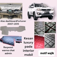 TOYOTA Car Dashboard Cover Fortuner 2007-2015 Dashboard Protective Cover with Pattern
