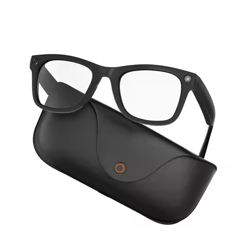 Smart AI Glasses MT5 Ultra 8MP HD Camera Video Recording Voice Call With Charging Case Intelligent A