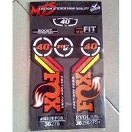Sticker fork fox heritage 40