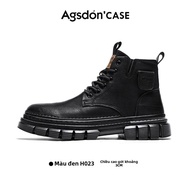 Giày Boots Martin Phong Cách Anh Cao Bụng