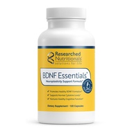 Researched Nutritionals BDNF Essentials - Clinically Researched Brain Supplement with Bacopa Monnier