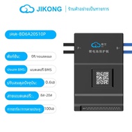 JK-BD6A20S10P jikong BMS 8S/24S 100A 200A Li-ion LiFePo4 LTO แบตเตอรี่ BMS ความสมดุลที่ใช้งานอัจฉริย