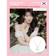 [Jestina] IU PICK MIOELLO 14K Necklace, (JJMENQ1BF616R4420)(NO274), IU Necklace,J estina