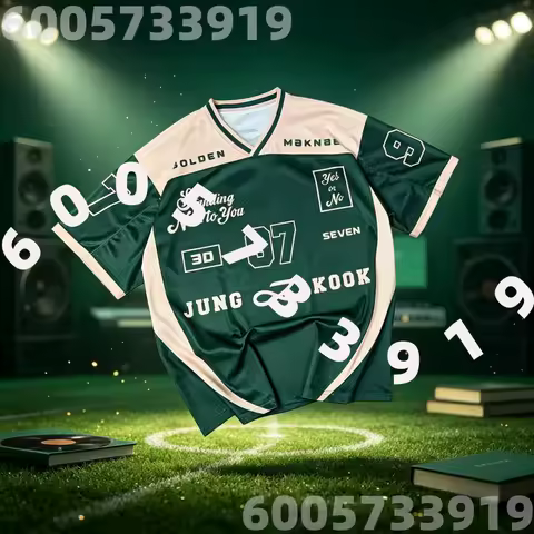 2026 New Women's Summer Y2K Fashion Casual Golden 97 Jersey Oversized Breathable Speed Dry Sports T-