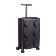 樂高®，黑色2x3 方塊經典造型20吋行李箱