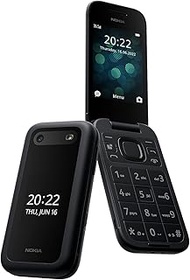 Nokia 2660 Flip Feature Phone with 2.8" display, 4G Connectivity, Hearing Aid Compatibility (HAC), b