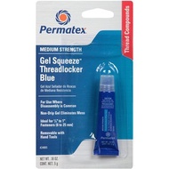 Permatex Medium Strength Gel Squeeze Threadlocker Blue 5g