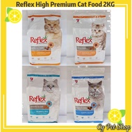 Reflex High Quality Cat Food 2KG (Original Packaging) / Makanan Kucing Reflex