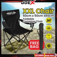 JDEX Foldable Camping Chair Folding Chair Kerusi Healing UP TO 120KG Ultralight Portable Outdoor Ker