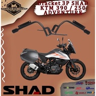 Bracket Bracket Shad 3P System KTM 390 250 ADV Bracket 3P Shad KTM 390 Original