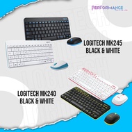 Logitech MK240/MK 240/MK245/MK 245 Wireless Keyboard and Mouse Combo (1 YEAR WARRANTY BY PERFORMANCE