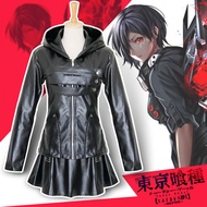 Available - Tokyo Ghoul Kirishima Touka Fan-Made Battle School Uniform Cosplay Costume