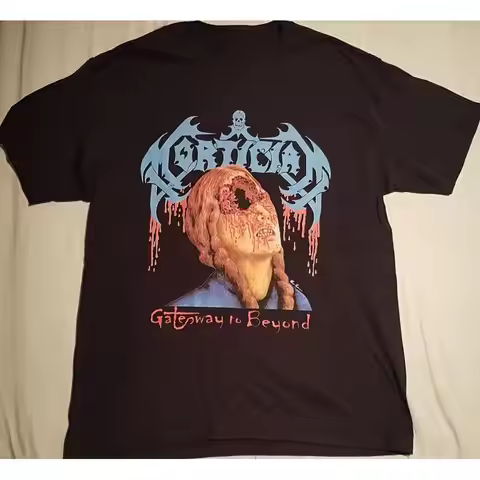 Mortician Band Music Black T Shirt Cotton S 234Xl Rm747