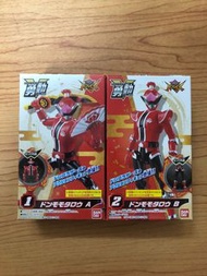 全新 食玩 勇動 暴太郎戰隊 don momotaro  紅戰士 桃太郎 共兩盒 不散賣 don brothers Bandai