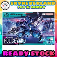 BANDAI HG 1/144 POLICE ZAKU GQUUUUUUX