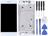 Mobile Phones Replacement Parts TFT Materials LCD Screen and Digitizer Full Assembly with Frame for Vivo X6 (Color : White)