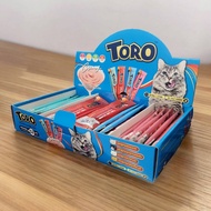 Toro ขนมแมว ขนาดบรรจุ15 กรัมx52แท่งx2กล่อง