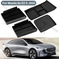 For Mazda 6e EZ-6 J90A 2024~2027 Car Central Storage Box Cup Holder Dashboard Tray Interior Accessor