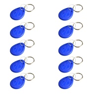 10pcs EM4100 key buckle red blue module