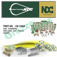 NDC Japan Con Rod Bearing CB-1168A for Kia Spectra 1.6