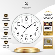 Genuine Casio Wall Clock IQ-05-7DF Size 25cm Plastic Glass
