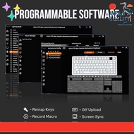 EPOMAKER X AULA F75 MAX 75% Gasket Hot-Swap Mechanical Keyboard — Tri-Mode Wireless (2.4GHz / BT5.0 
