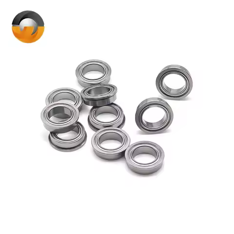 Flanged Ball Bearings Bore 3mm 4mm 5mm 6mm 7mm 8mm 9mm (10PCS) MF115 MF126 F605 MF105 F683 F695 F686