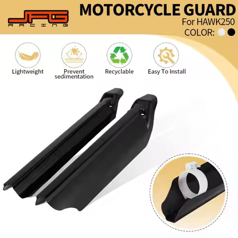 Motorcycles Accessories Front Shock Protection For HAWK250 Hawk 250 Guard Fork Absorber PP Dirt Pit