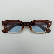 Bradley Twotone Orange Soft Blue lens Glasses lens wipe