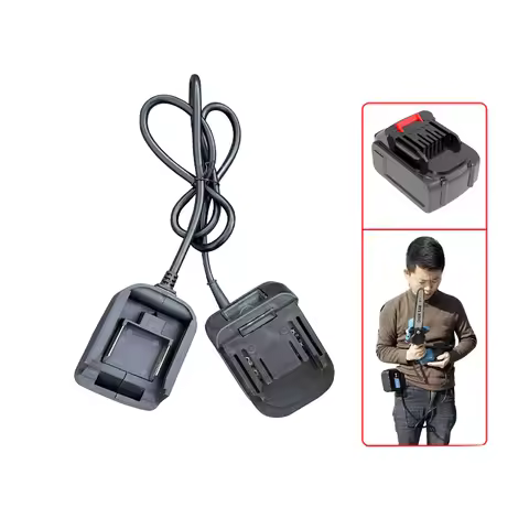 Li-ion Battery Adapter Converter Extended Line Weight Reducer For 18V 21V Lithium Battery Power Tool