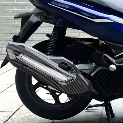 Motorcycle Exhaust Muffler Pipe Heat Shield Protector Cover for Honda CLICK125 150 160 PCX125 150 16