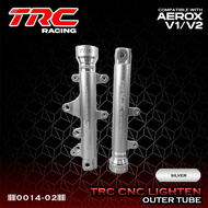 TRC Racing CNC LIGHTEN OUTER TUBE SHOCK MALAYSIAN CONCEPT for AEROX V1/V2 0014-02