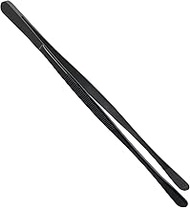 Urxirha Kitchen Tweezer Tongs, 10-Inch Cooking Tweezers Pasta Tongs, Stainless Steel Culinary Food T