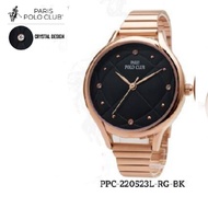 Paris Polo Club นาฬิกาผู้หญิง รุ่น PPC-220523L สีโรสโกลด์(ส่งฟรี)