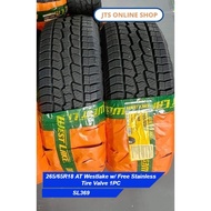 265/65R18 AT Westlake SL369 w/ Free Stainless Tire Valve 1PC