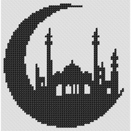 Cross Stitch Kit  Islamic Ayat /cross stitch pattern831/832