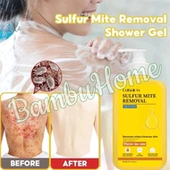 Mite Removal Sulfur Body Wash Itch-Relief Oil-Control Shower Gel Sabun Sulfur Antibacterial Cleansin