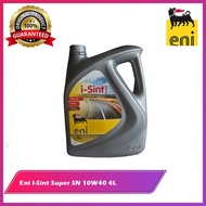 Eni i-Sint Super SN 10W-40 Semi Synthetic Gasoline Engine Oil (4L)