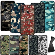 Samsung A02 A12 A32 A42 A52 4G 5G Phone Cover cool Army camouflage Casing Soft Silicone Case