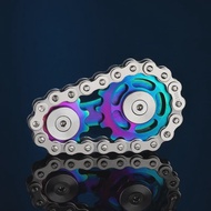 โลหะ Hand Spinner Chain Gear โลหะ Fidget Spinner ผู้ใหญ่ EDC Fidget ของเล่นโฟกัส ADHD เครื่องมือสําน